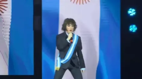 Fátima Florez debutó en el teatro y su imitación a Milei es furor