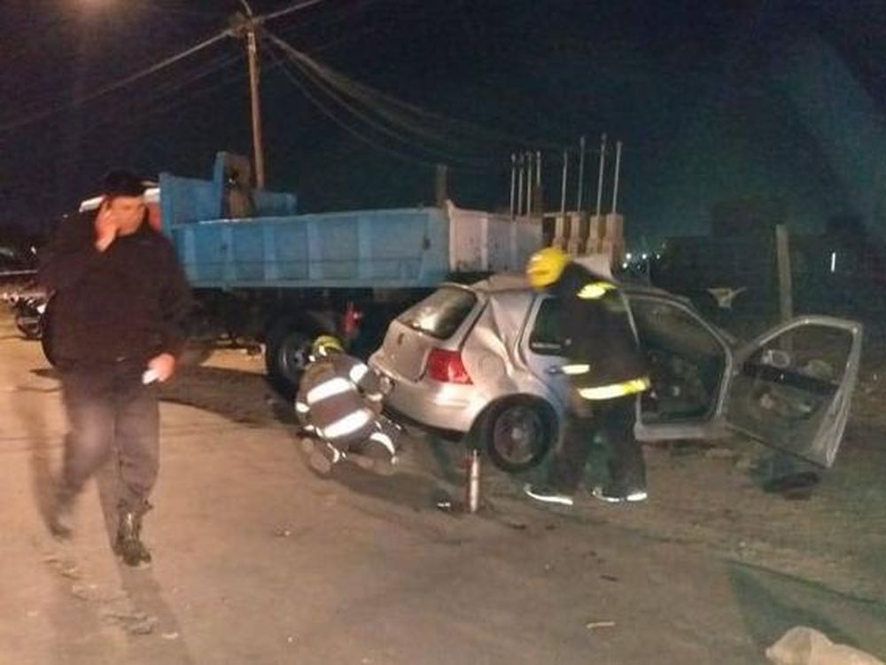Alcohol y muerte para un conductor en Pocito
