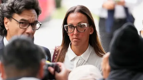 Agustina Cosachov fue la psiquiatra de Diego Maradona y está imputada por su muerte. (Reuters)