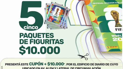 Una promo imperdible: con DIARIO DE CUYO, podés conseguir figuritas del Mundial un 20% más baratas