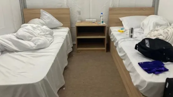 Quejas de los turistas que se alojan en carpas de la FIFA: “Es un campo de refugiados”