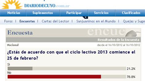 Los lectores, en desacuerdo con que las clases comiencen en febrero