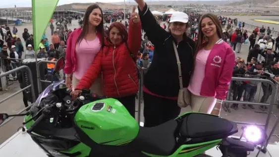 Dos de las motos Kawasaki irán a dos escuelas técnicas de la provincia