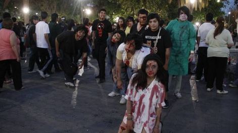 La marcha de los zombies