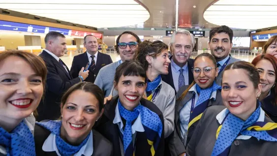 Alberto inauguró la nueva terminal en Ezeiza