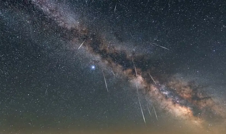 Lluvia de estrellas.