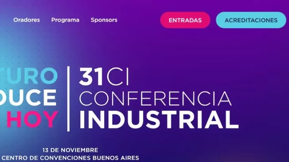 [EN VIVO] La 31ra Conferencia Industrial debate el futuro productivo de Argentina
