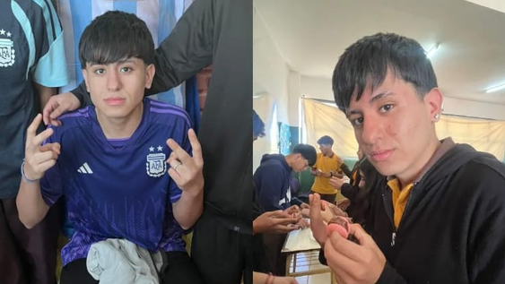 Uriel Ríos era estudiante del quinto año del Colegio Santa Teresita del Niño Jesús de Rawson.&nbsp;