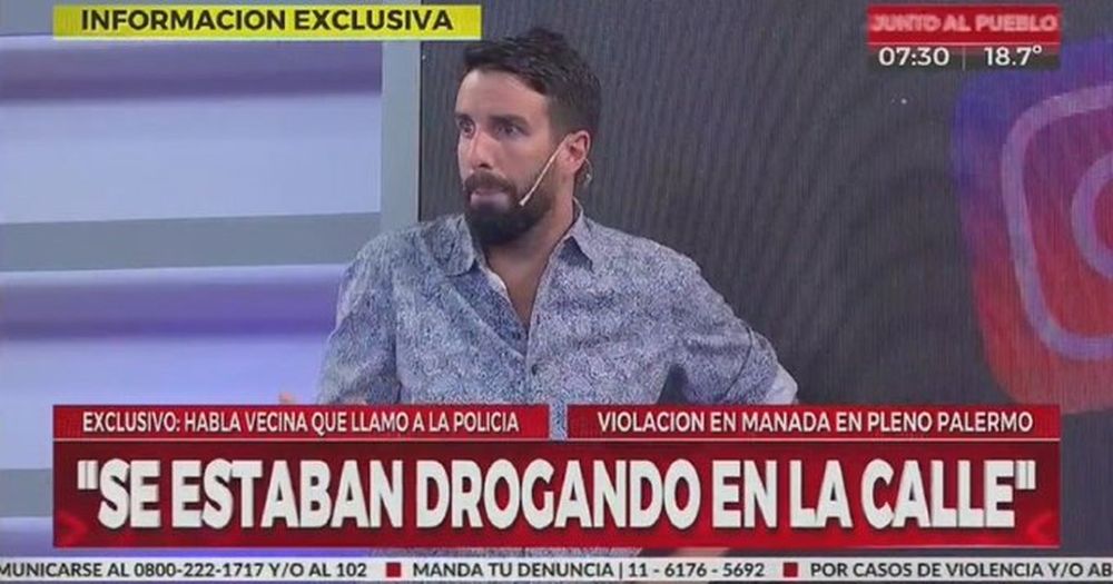 Azzaro se defendió tras su repudiable frase sobre la violación grupal en Palermo