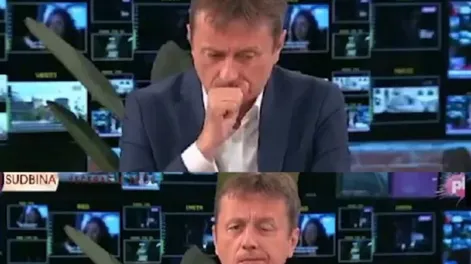 VIDEO: un ministro sufrió un ACV mientras daba una entrevista en vivo