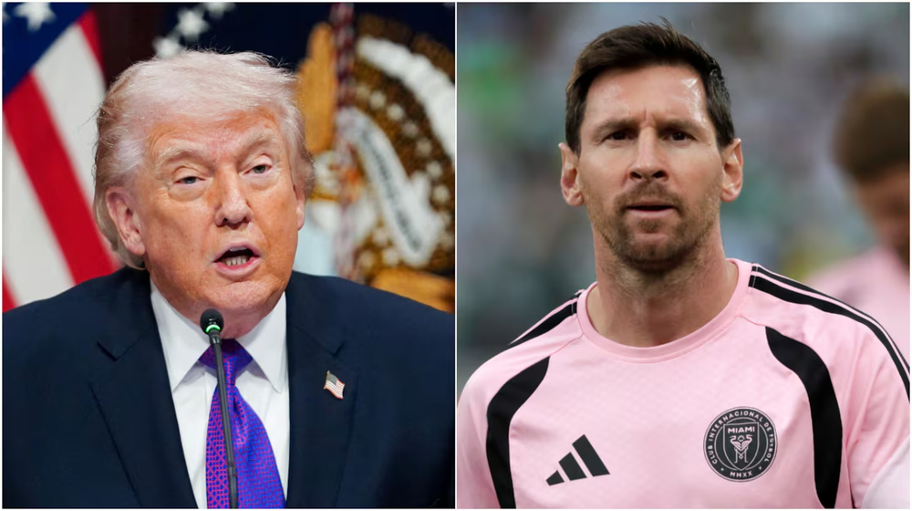Donald Trump recibirá a Lionel Messi.