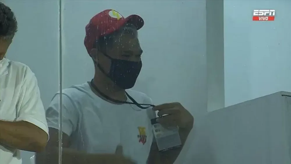 El polémico video de Teo Gutiérrez, minutos antes del inicio de Junior-River