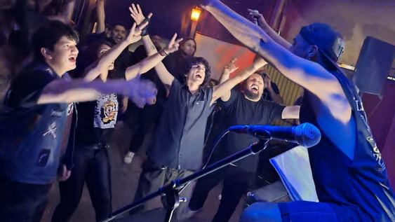 Tributo a Metallica, primera edición. Tuvo lugar el año pasado... y quedaron con ganas de más.&nbsp;