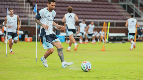 La Selección Argentina vuelve hoy a los entrenamientos con la mira puesta en Cabo Verde