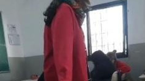 Una docente insultó a sus alumnos por simpatizar con Milei y el video se viralizó