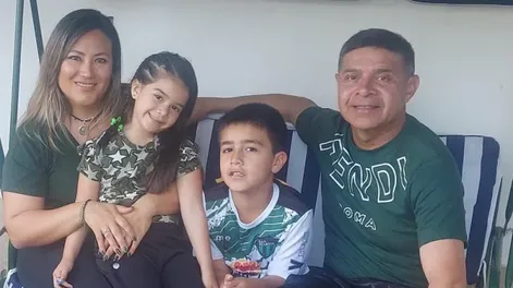 En familia. Pablo Saavedra vive un momento de madurez en su vida y valora todo lo que tiene.