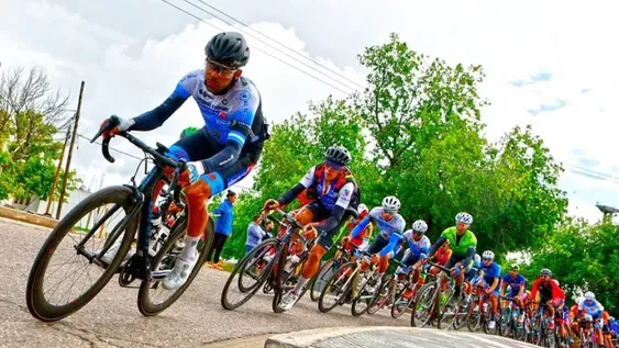 Laureano Rosas fue imparable en la crono y pasó a liderar la Vuelta a Mendoza