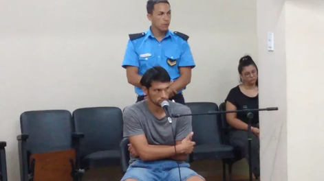 Gustavo Naveda, el futbolista de Trinidad que recibió la probation.