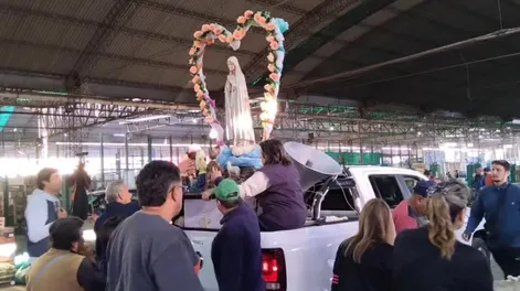 La Virgen de Fátima sorprendió a los chacareros