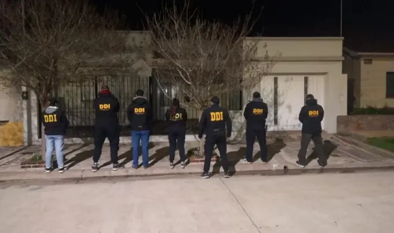 Operativos simultáneos en la Argentina y otros países.