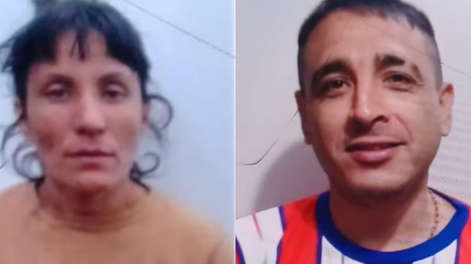 La pareja de delincuentes que entró a robar a un local de ropa en Capital.&nbsp;