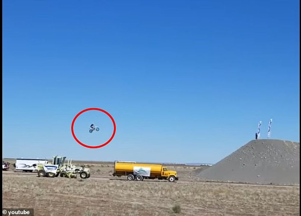 [VIDEO FUERTE] Alex Harvill murió mientras practicaba para batir un récord mundial de salto