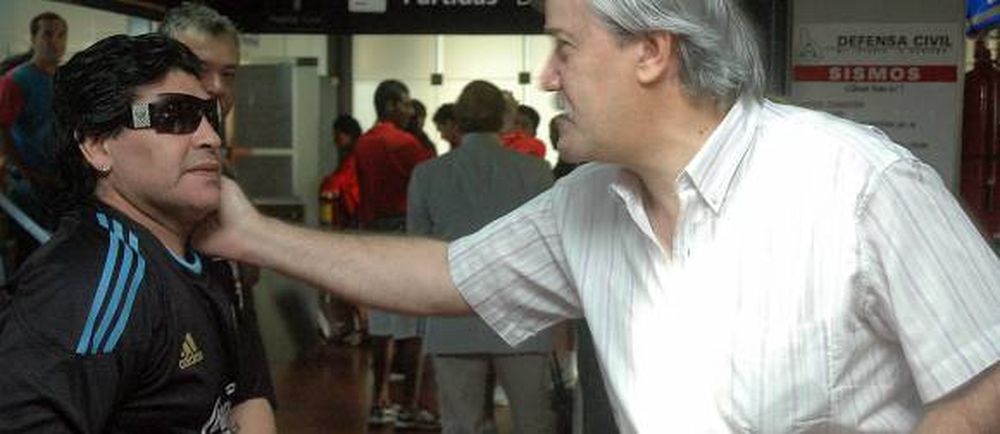 La despedida, bajo el dolor de Diego
