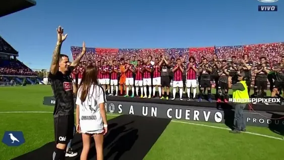 La emoción de Romagnoli al despedirse de la gente de San Lorenzo
