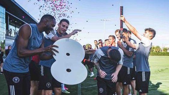 Homenaje a Messi en el Inter Miami