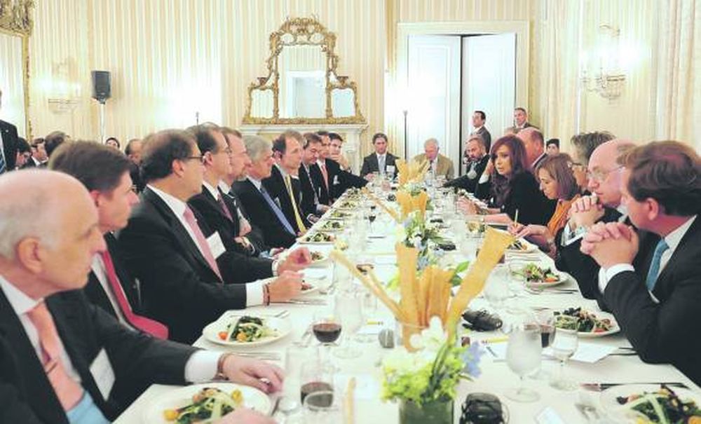 Compromisos de inversión ante CFK