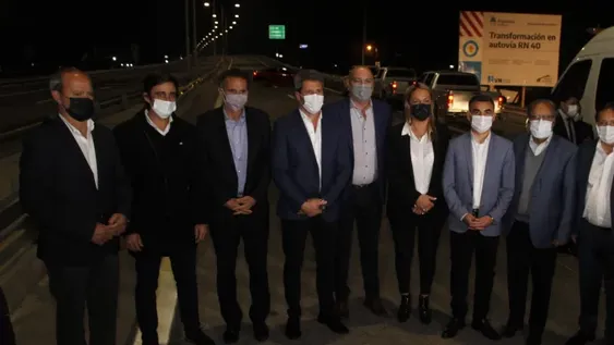 Tras 6 años, habilitan la Ruta 40 Norte y se viene el otro puente de Albardón