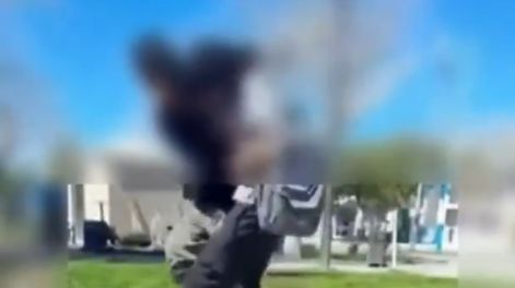 Los jóvenes protagonizaron una pelea en Pocito.