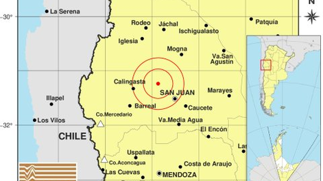 Temblor en San Juan: sismo de 3,6° de Magnitud sacudió la provincia y se percibió en Mendoza