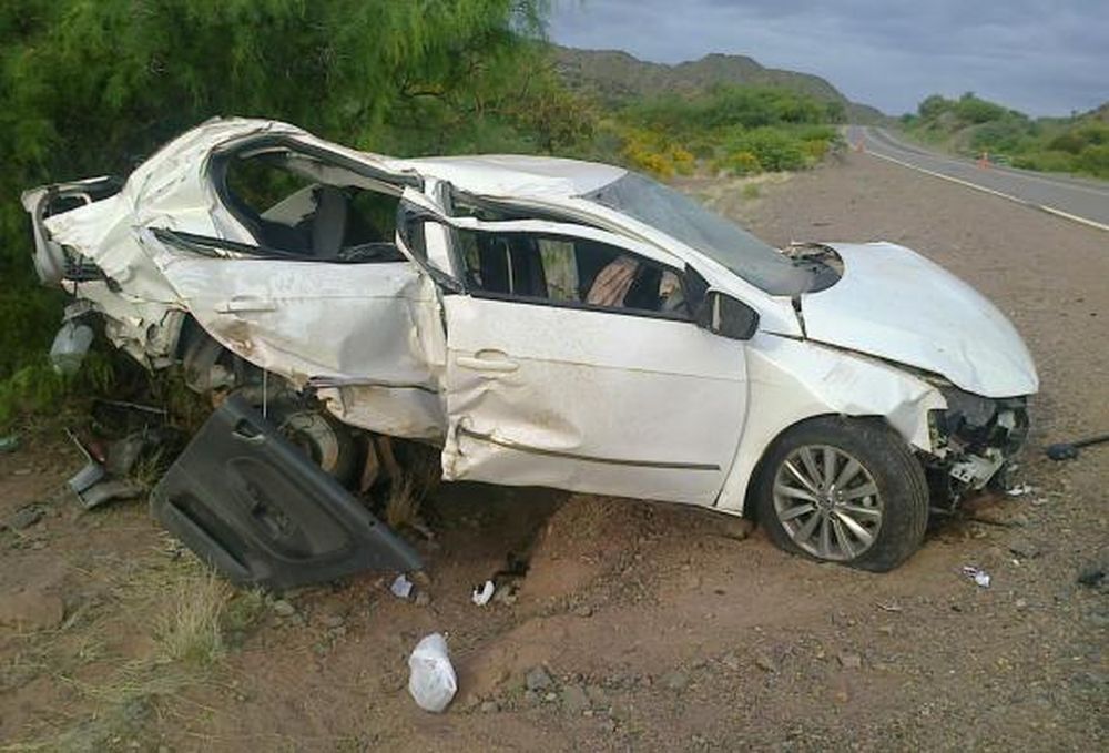 Un bebé falleció en la ruta 141