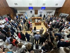 con un mensaje de orden y transparencia, laciar abrio las sesiones del concejo y defendio su modelo de gestion para capital con un mensaje de orden y transparencia, laciar abrio las sesiones del concejo y defendio su modelo de gestion para capital