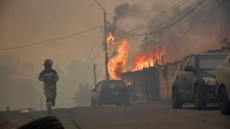 El sur de Chile arde: incendios provocaron al menos 15 muertos y hay más de 50 mil evacuados