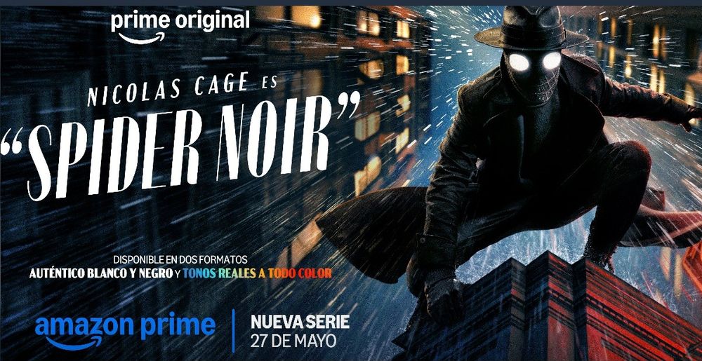 Spiderman Noir es el cómic en el que se basa esta serie de Prime, que marca el debut actoral de Cage en el universo de las series&nbsp;