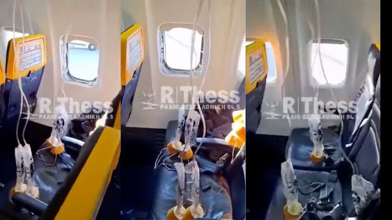 Terror en el aire.