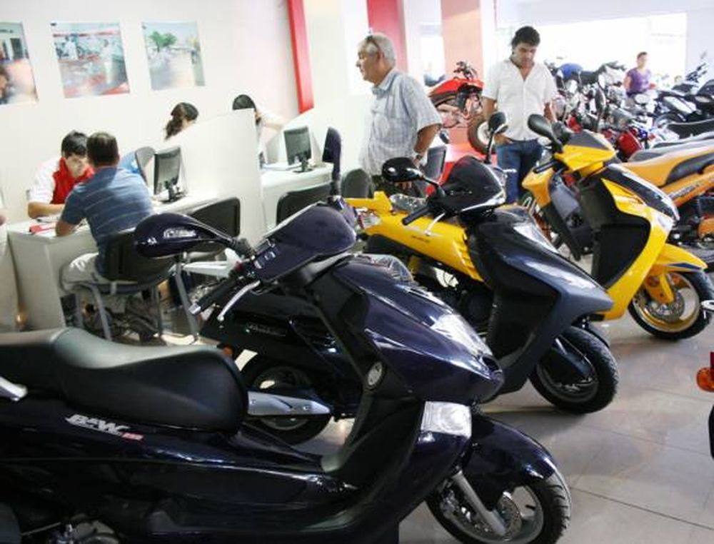 Después de 4 años cayó un 30% la venta de motos