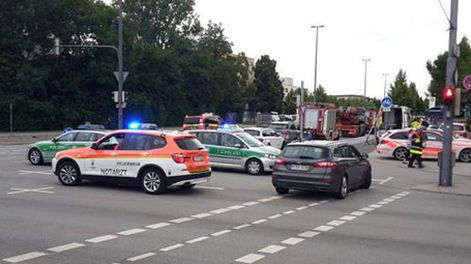 Las víctimas mortales subieron a 10 por el ataque en Munich, incluido el agresor