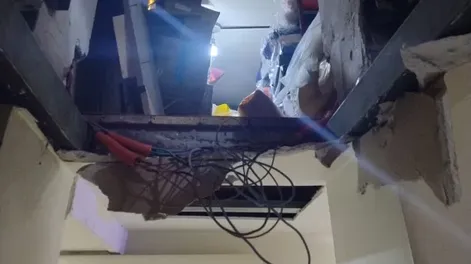 Cedió el entrepiso de una óptica y un empleado sufrió una caída: no presentó lesiones de gravedad