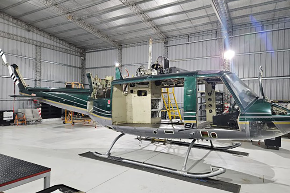 La aeronave accidentada es un Bell Helicopter modelo 412 EP, matr&iacute;cula LV-KGR, propiedad de la empresa JASFLY S.A.
