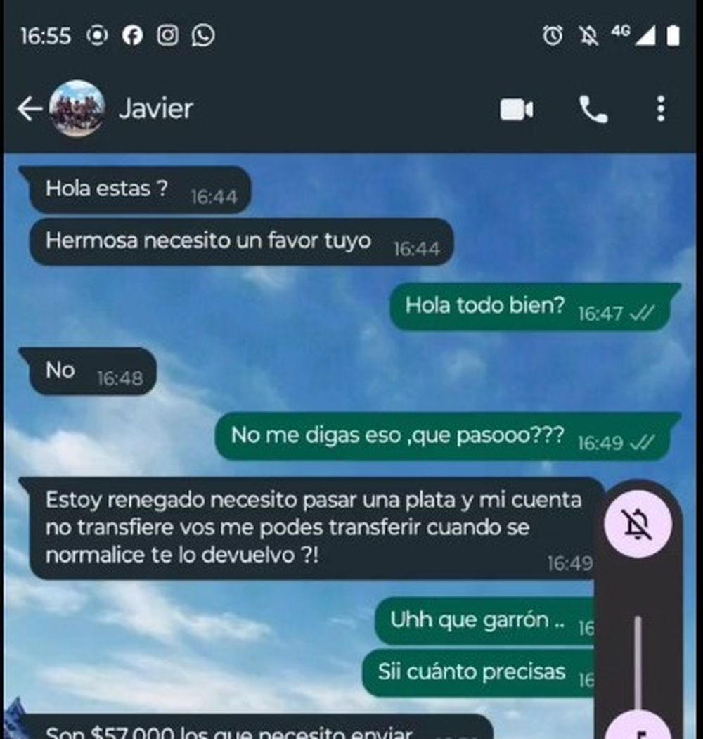 Hackeó un celular, intentó a estafar a la familia de la víctima y terminó “chamuyando”