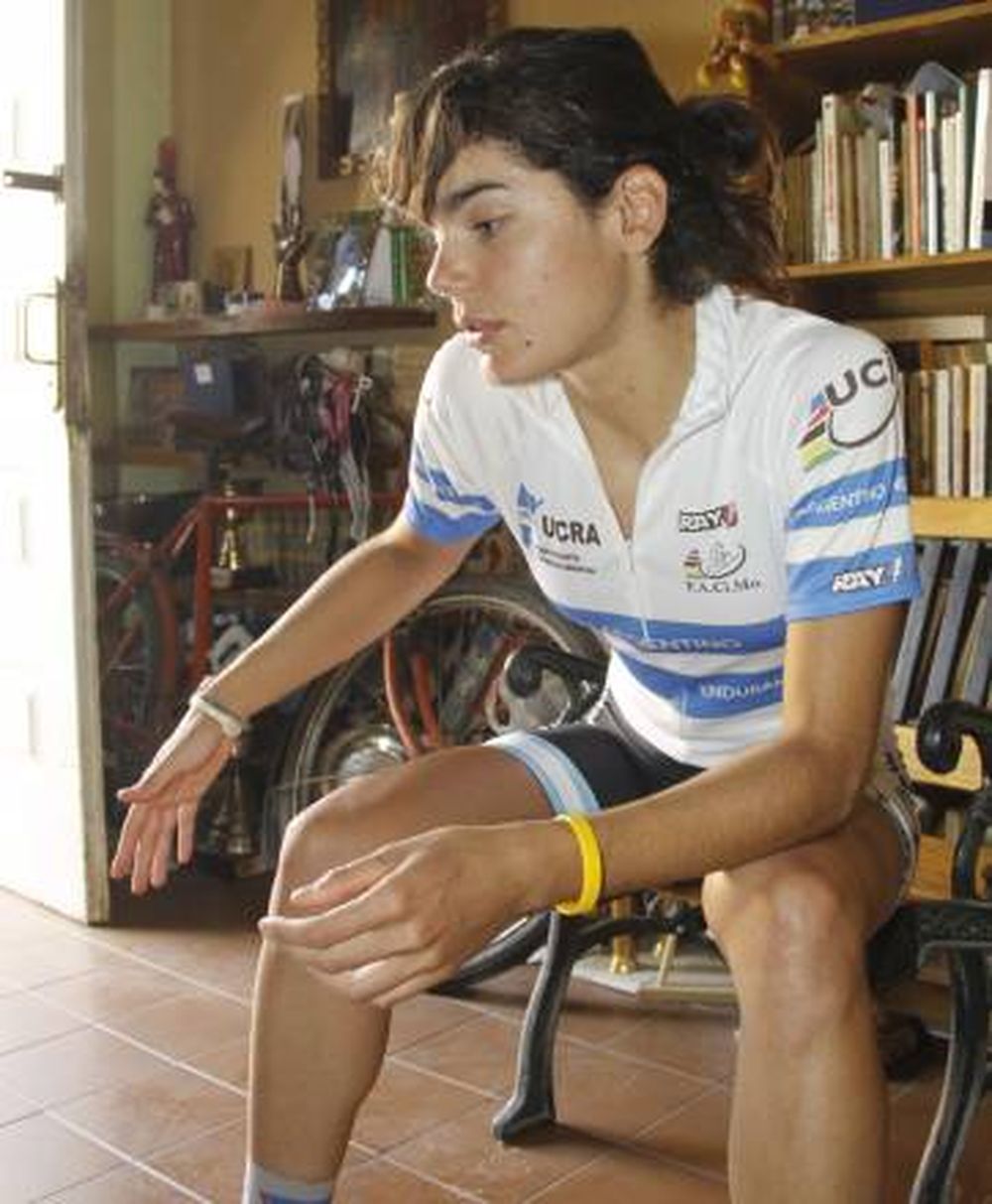 En plena práctica, asaltaron a una campeona de ciclismo