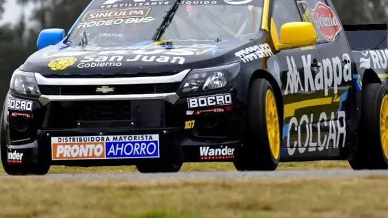 LA CHEVROLET S10 del sanjuanino que tuvo un notable rendimiento en el Villicum, estará en la fecha final y decisiva del campeonato de las TC Pick Up.