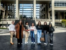 La delegación de la Universidad de la Costa, de Barranquilla, recorrió instituciones de San Juan como parte del encuentro de cooperación con la Dirección de Comercio Exterior y la ASJDI.