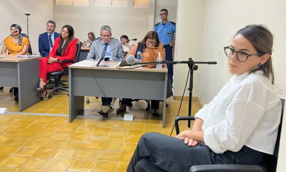 CONDENADA. La odontóloga María Romina Pellice, quien se mantuvo inmutable durante la lectura del veredicto.