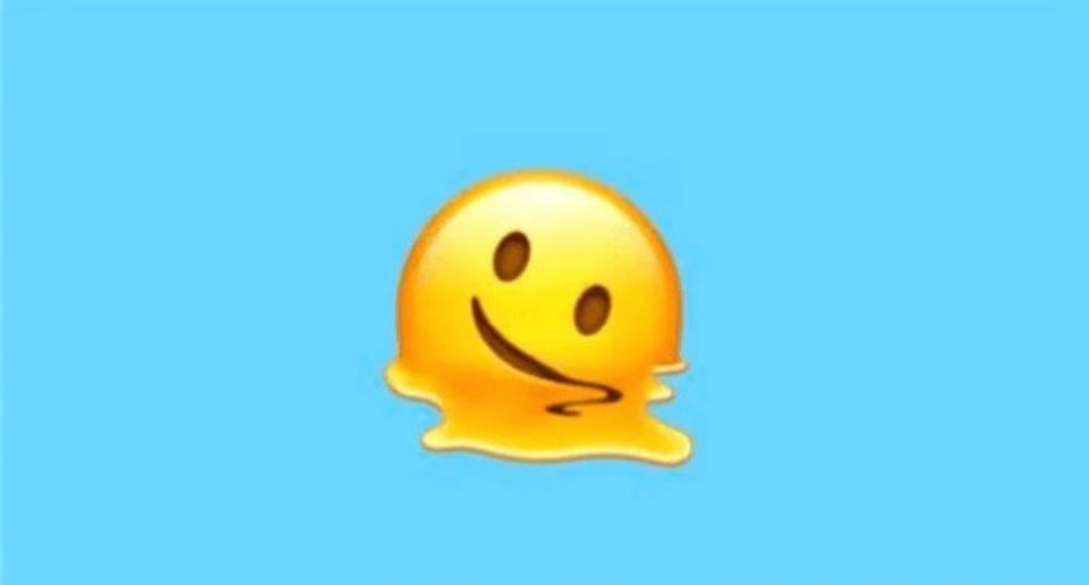 WhatsApp: qué significa el emoji de la cara derretida