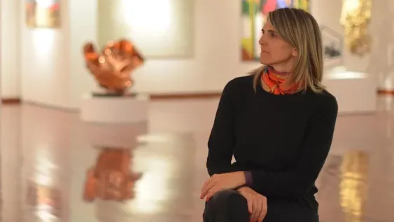 Virginia Agote hace historia en la meca del Arte