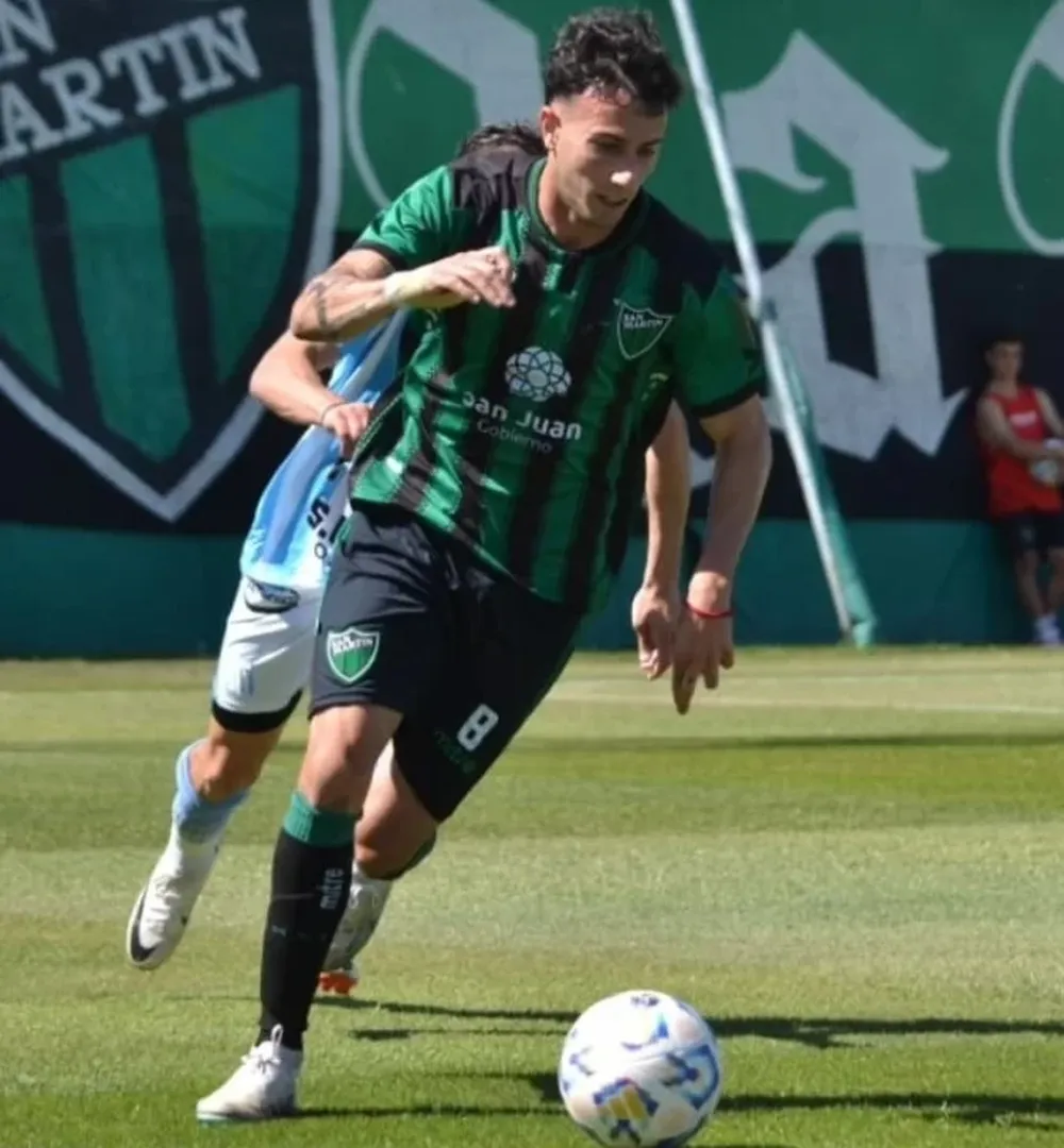 ESPECIAL. López García se convirtió en pieza clave del medio en San Martín.